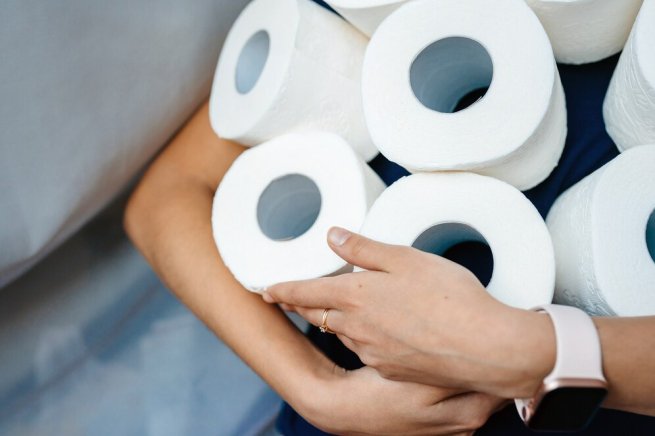 In Russia, the first flushable sleeve for toilet paper was developed