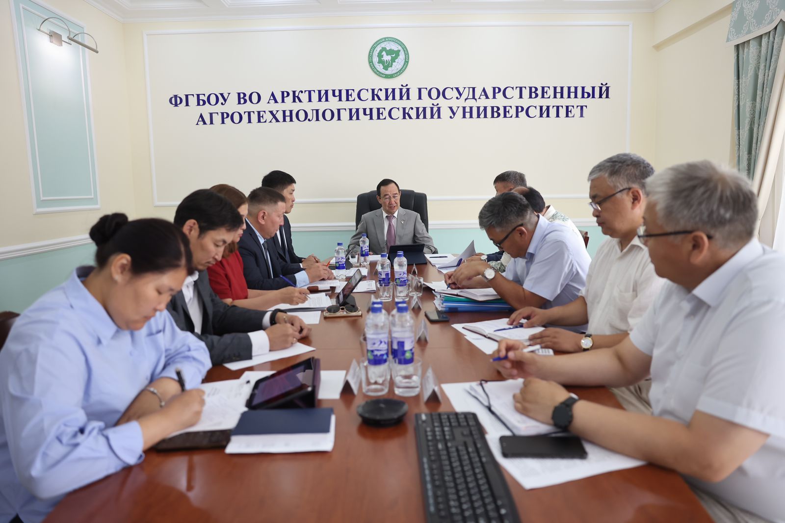 Aysen Nikolaev reviewed the development program of AGATU