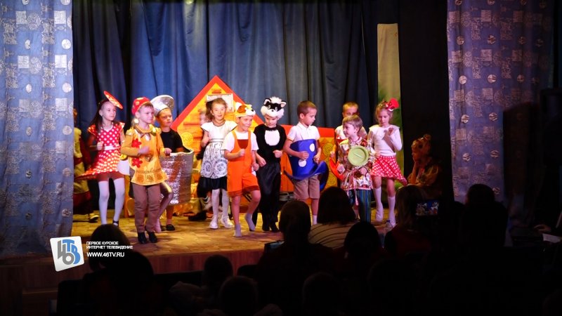 In Kursk, the best preschool theater group was discovered